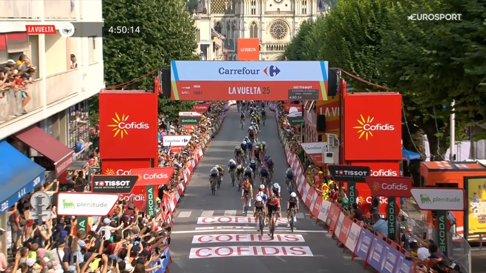 Ben Turner remporte la 4ème étape du Tour d'Espagne