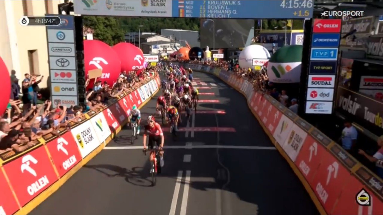 Ben Turner remporte la 3ème étape du Tour de Pologne