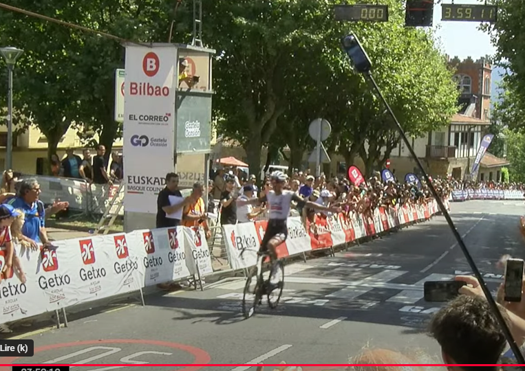 Isaac Del Toro remporte le Circuito de Getxo