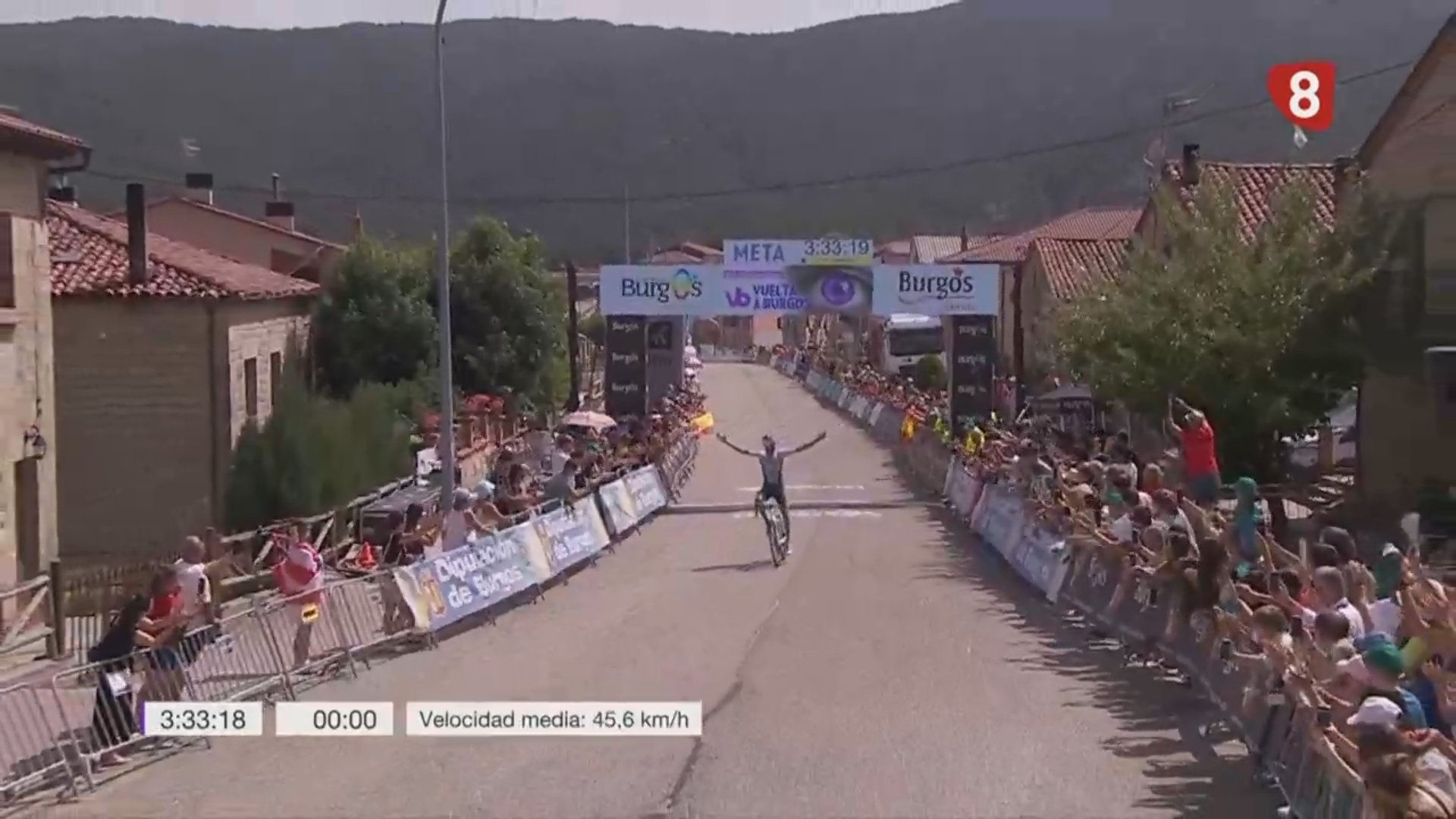 Damiano Caruso gagne la 4ème étape de la Vuelta a Burgos