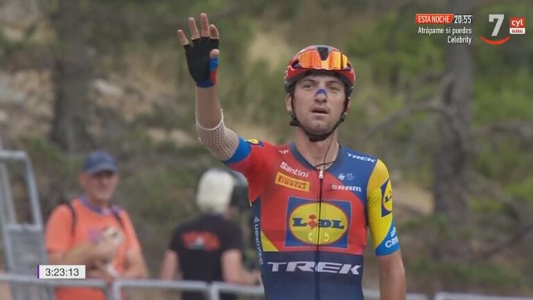 Giulio Ciccone remporte la 5ème étape de la Vuelta a Burgos
