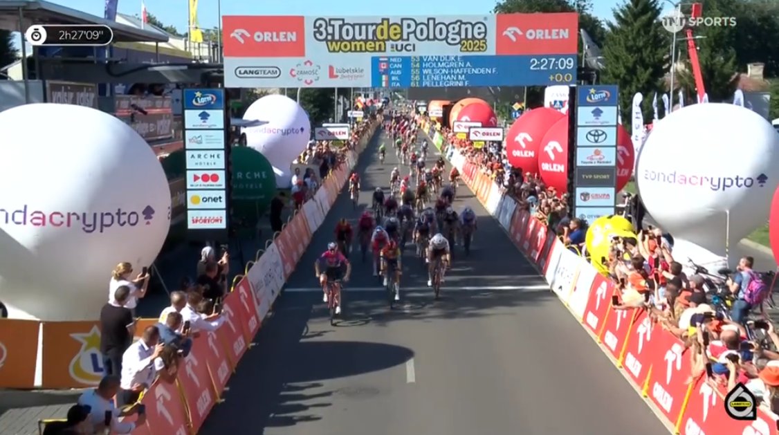Chiara Consonni remporte la 1ère étape du Tour de Pologne