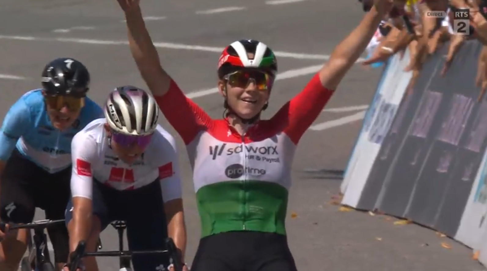 Elise Chabbey victorieuse du Tour de Romandie