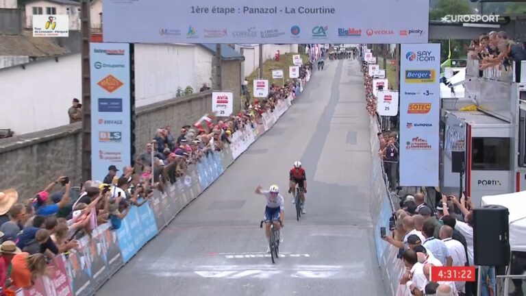 Thomas Gachignard remporte la 1ère étape du Tour du Limousin