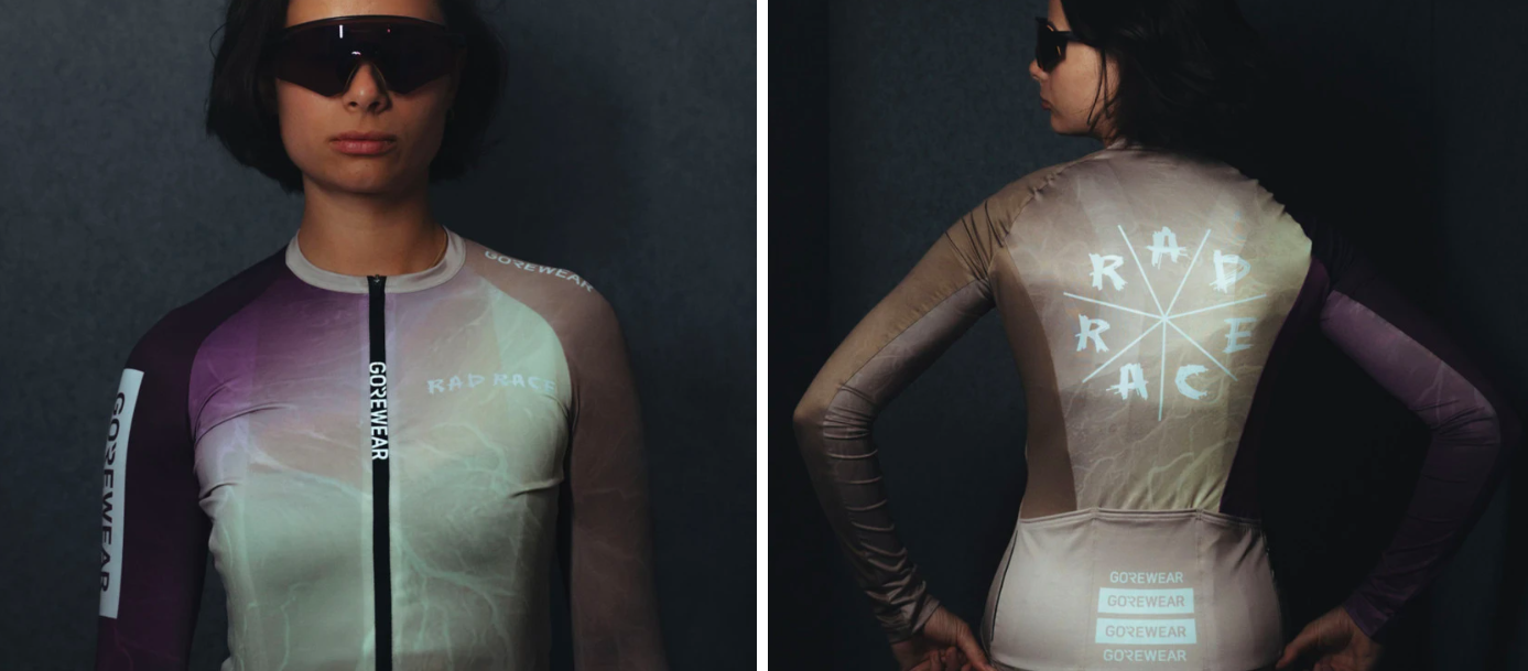 GOREWEAR x RAD RACE 2025 : un maillot manches longues pour les cyclistes passionnés