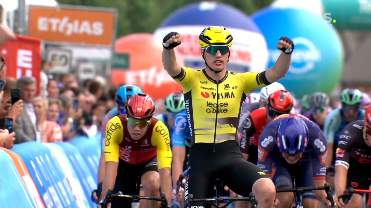 Olav Kooij remporte la 2ème étape du Renewi Tour