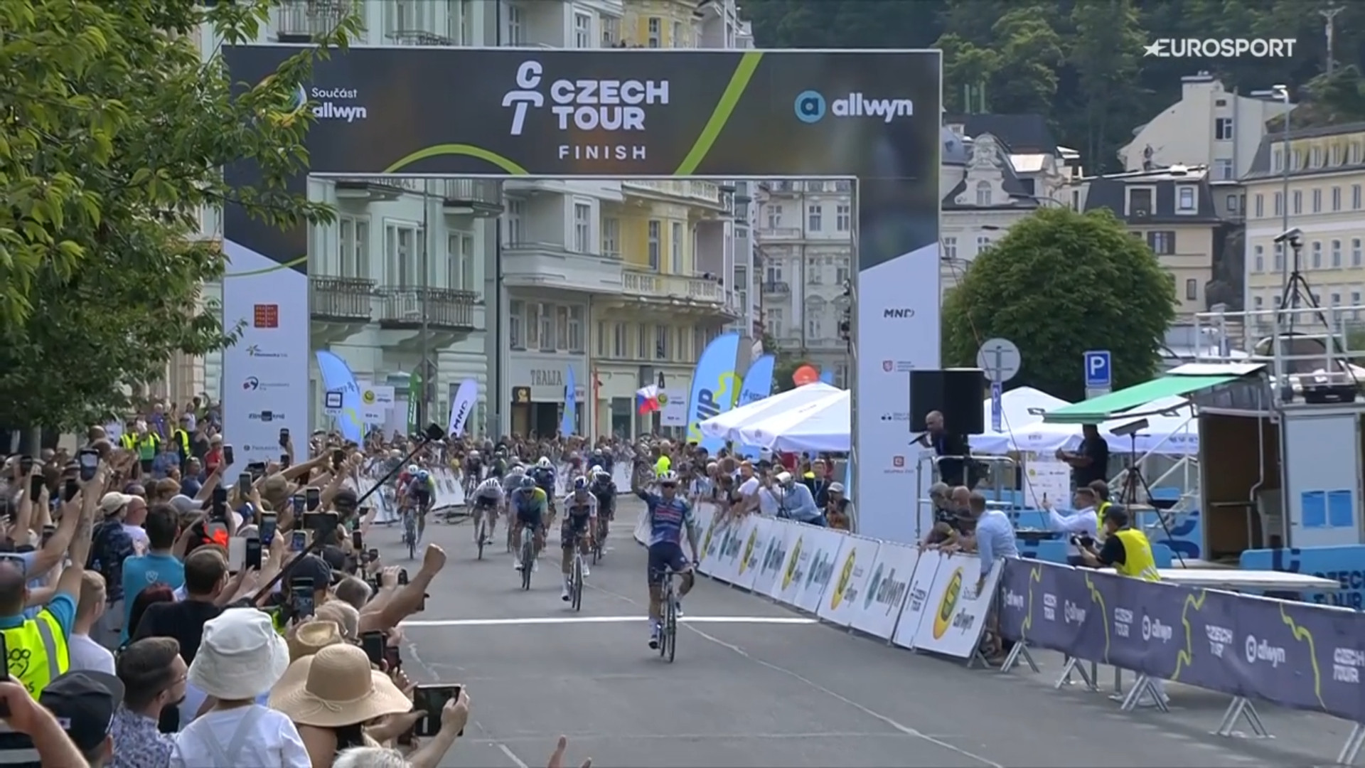 Luke Lamperti a remporté la 1ère étape du Czech Tour