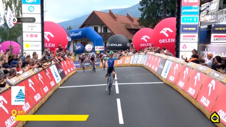 Paul Lapeira remporte la 2ème étape du Tour de Pologne