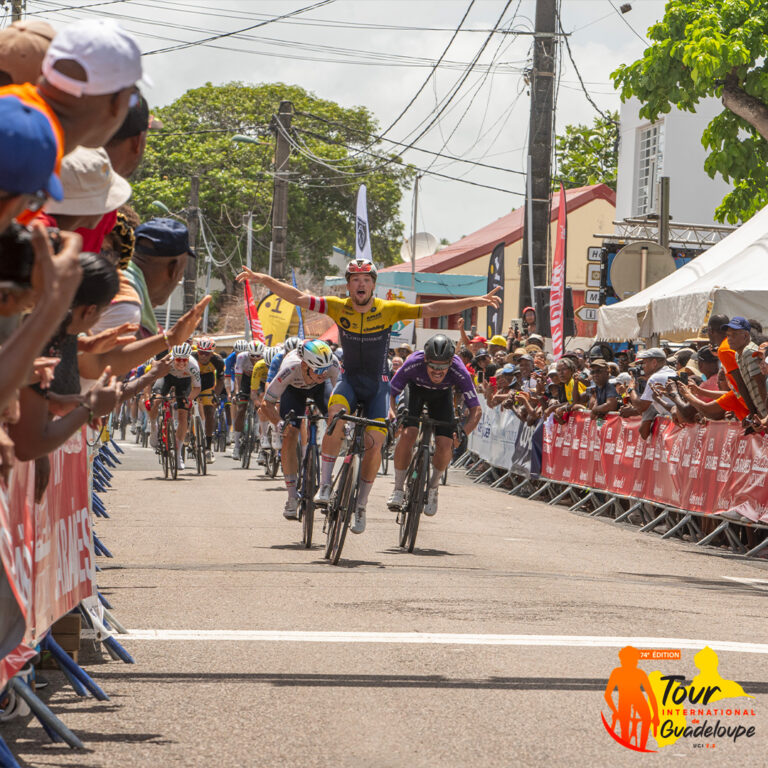 Delano Swenne remporte la 1ère étape du Tour de la Guadeloupe