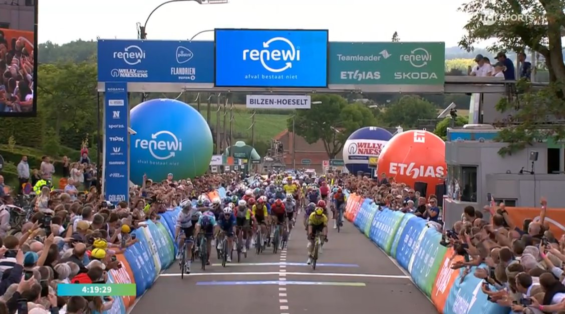 Tim Merlier remporte la 4ème étape du Renewi Tour