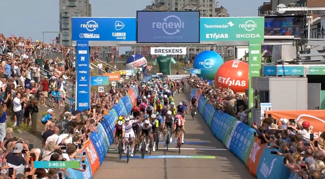 Tim Merlier remporte la 1ère étape du Renewi Tour