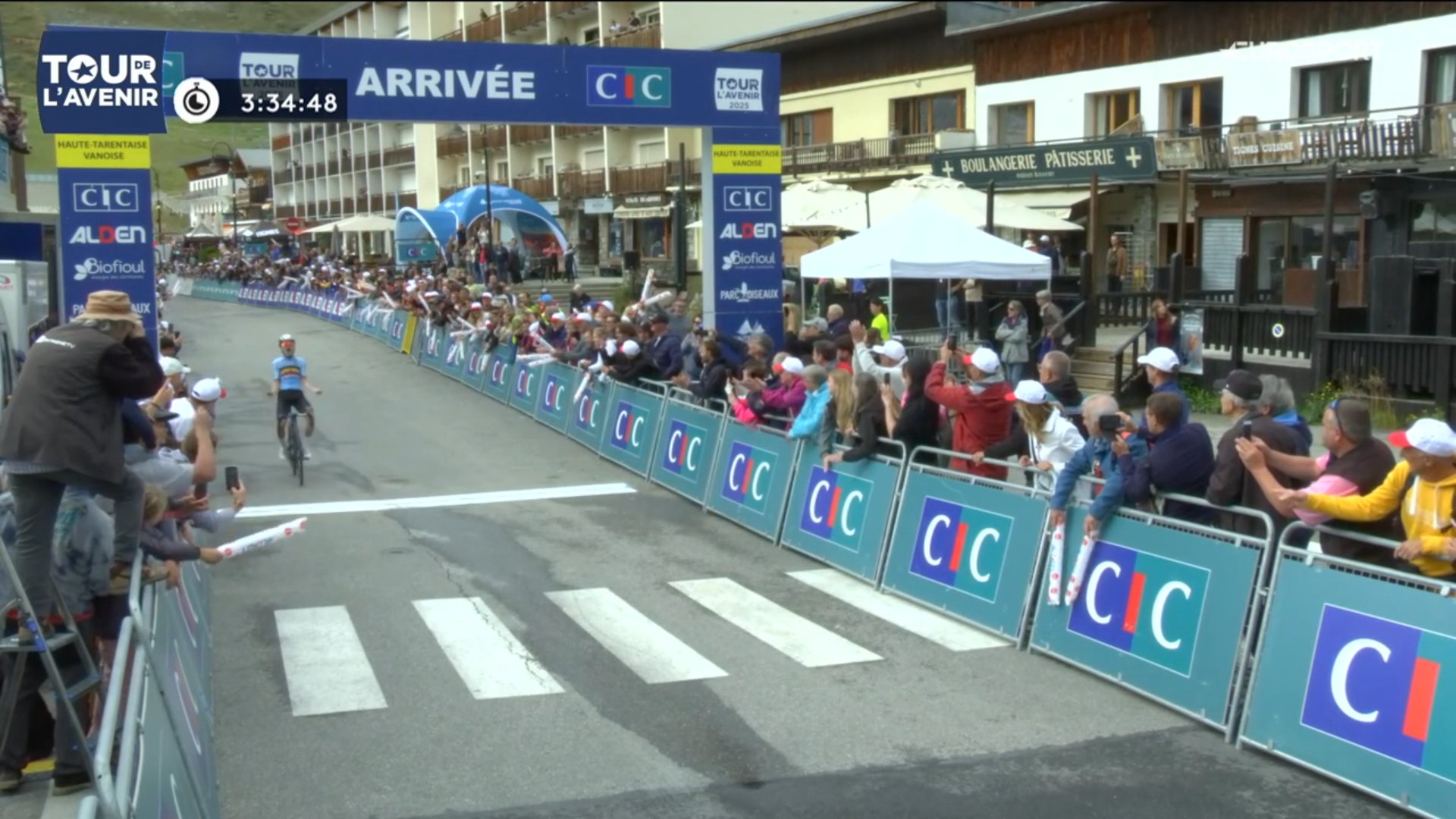 Jarno Widar remporte la 5ème étape du Tour de l'Avenir