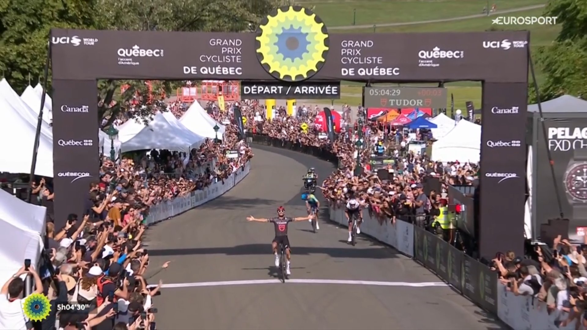 Julian Alaphilippe remporte le Grand Prix de Québec