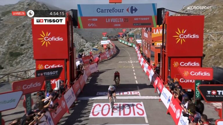 Joao Almeida s'impose au sommet de l'Angliru