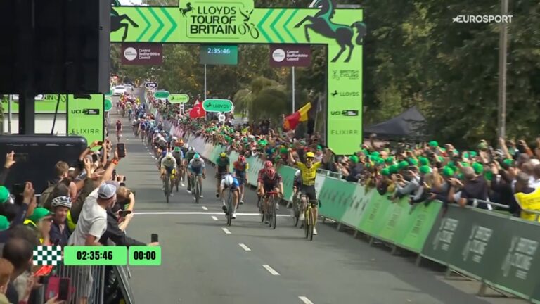 Matthew Brennan s'offre la 3ème étape du Tour of britain