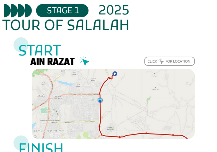 Tour of Salalah - 1ère étape