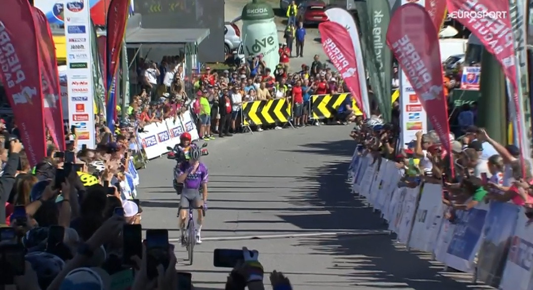 Paul Double, vainqueur final de l'Okolo Slovenska