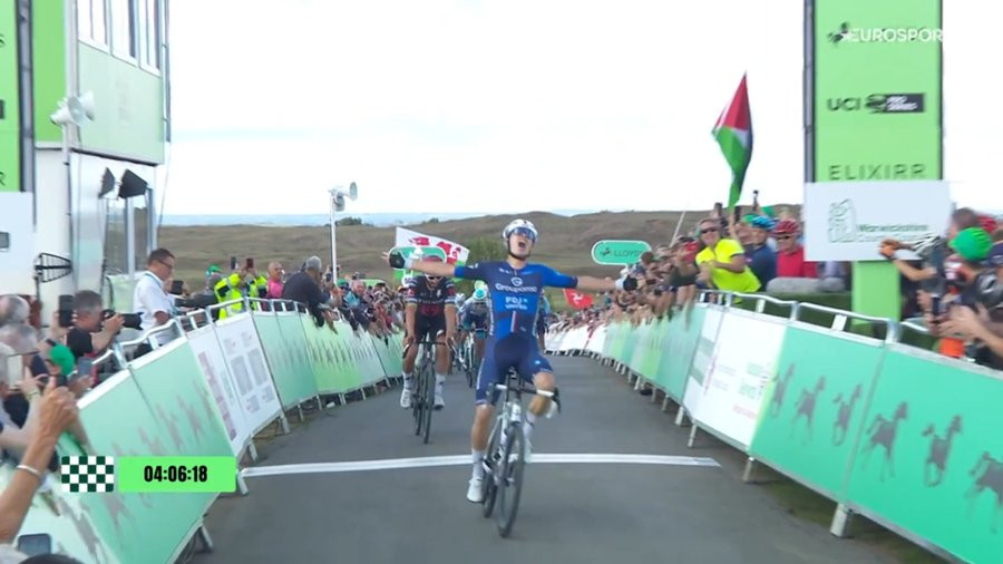 Romain Grégoire remporte la 4ème étape du Tour of Britain