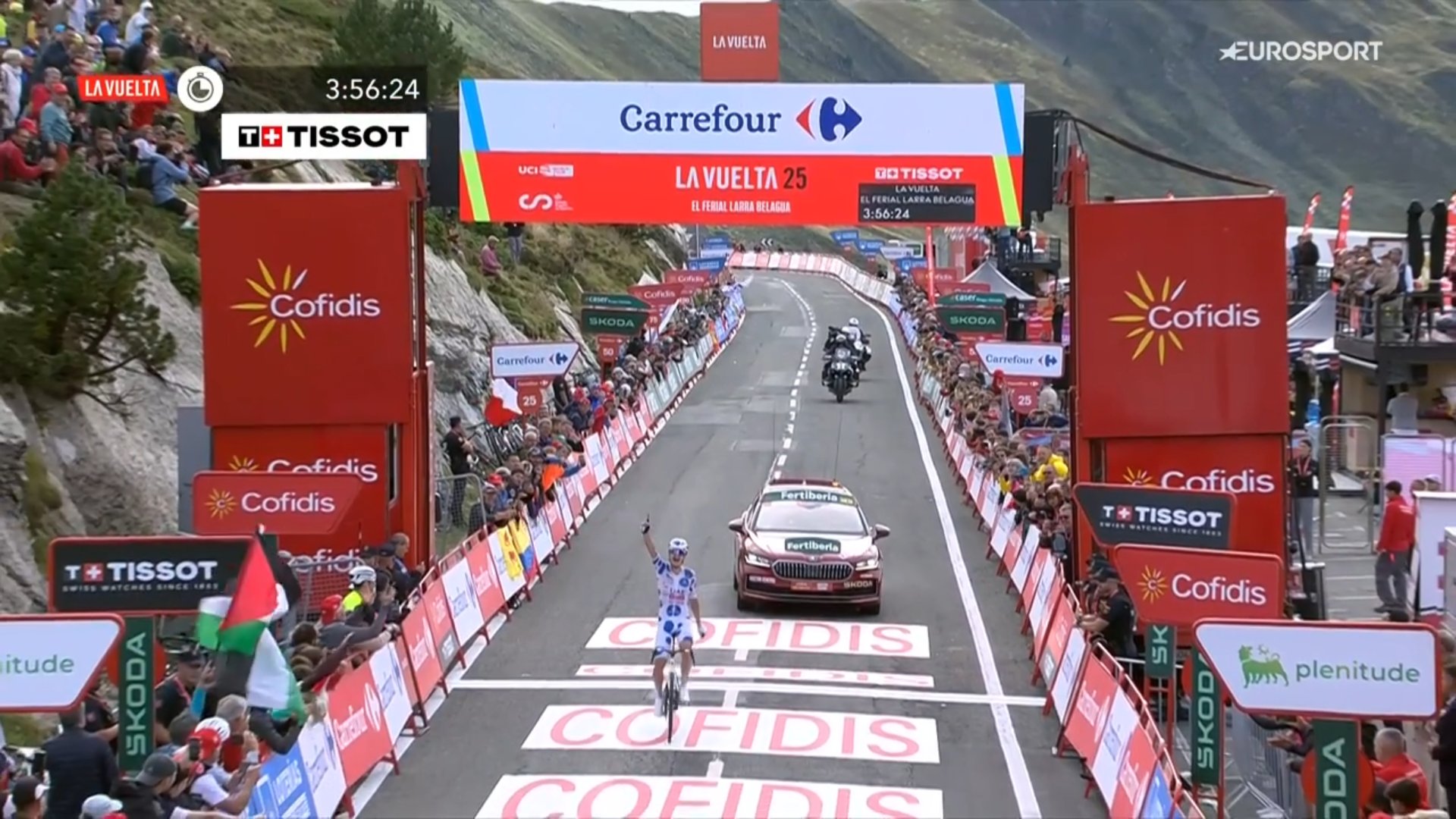 Jay Vine s'adjuge la 10ème étape du Tour d'Espagne