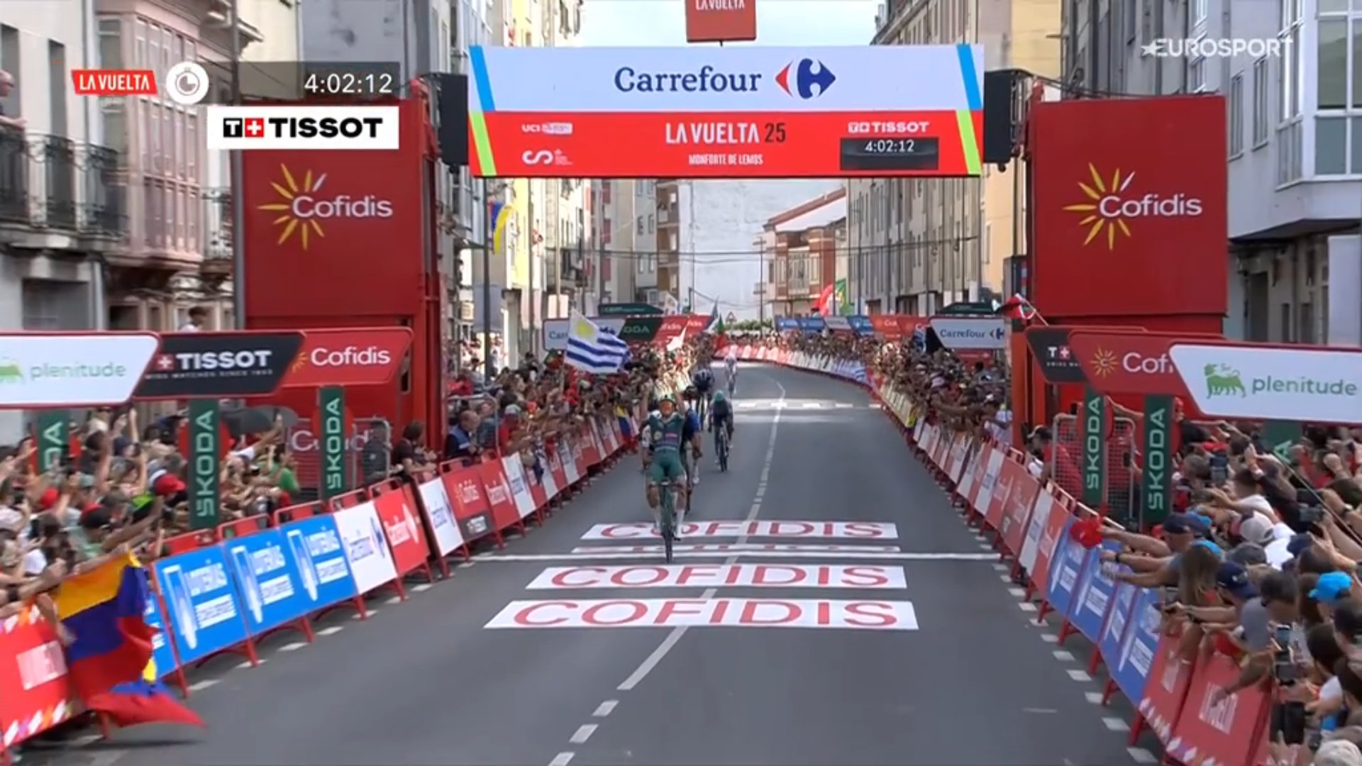 Mads Pedersen remporte la 15ème étape du Tour d'Espagne