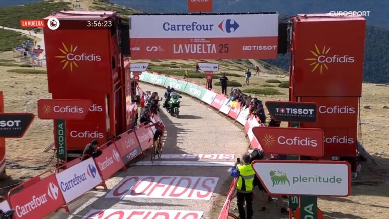 Jonas Vingegaard gagne la 20ème étape du Tour d'Espagne