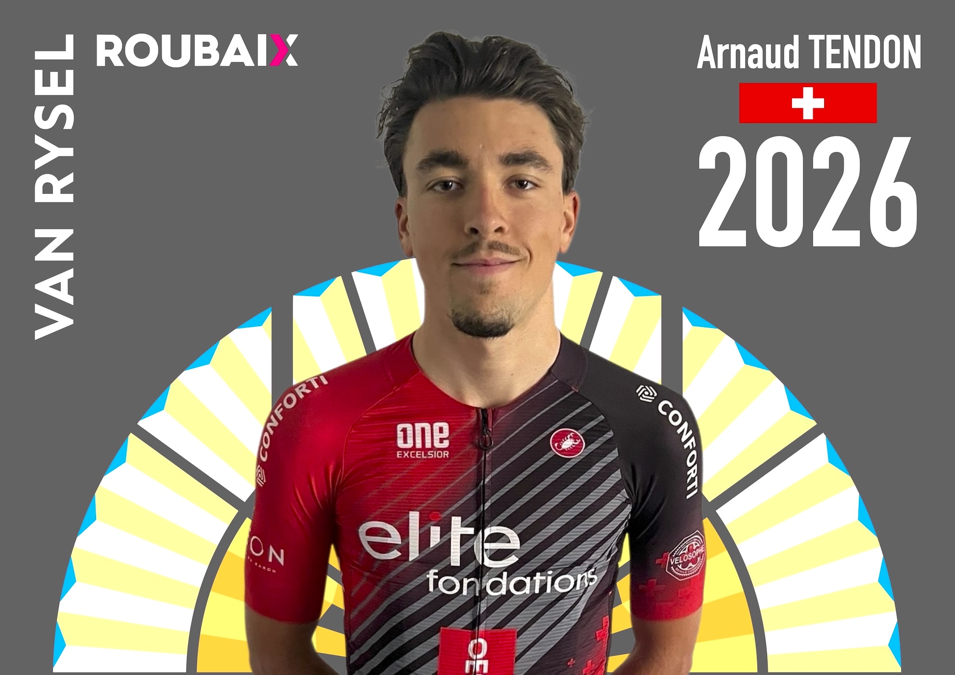 Arnaud Tendon va rejoindre Van Rysel Roubaix
