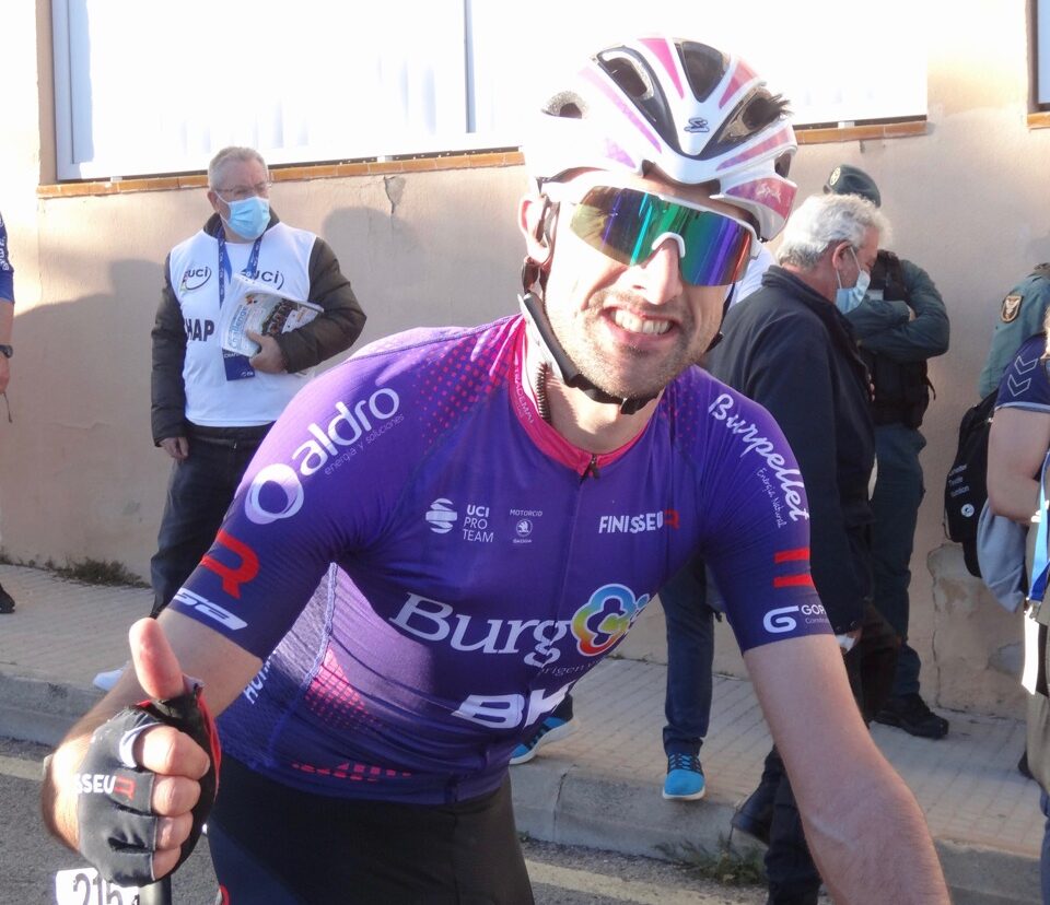 Ander Okamika en action lors du Challenge Mallorca avec Burgos Burpellet BH