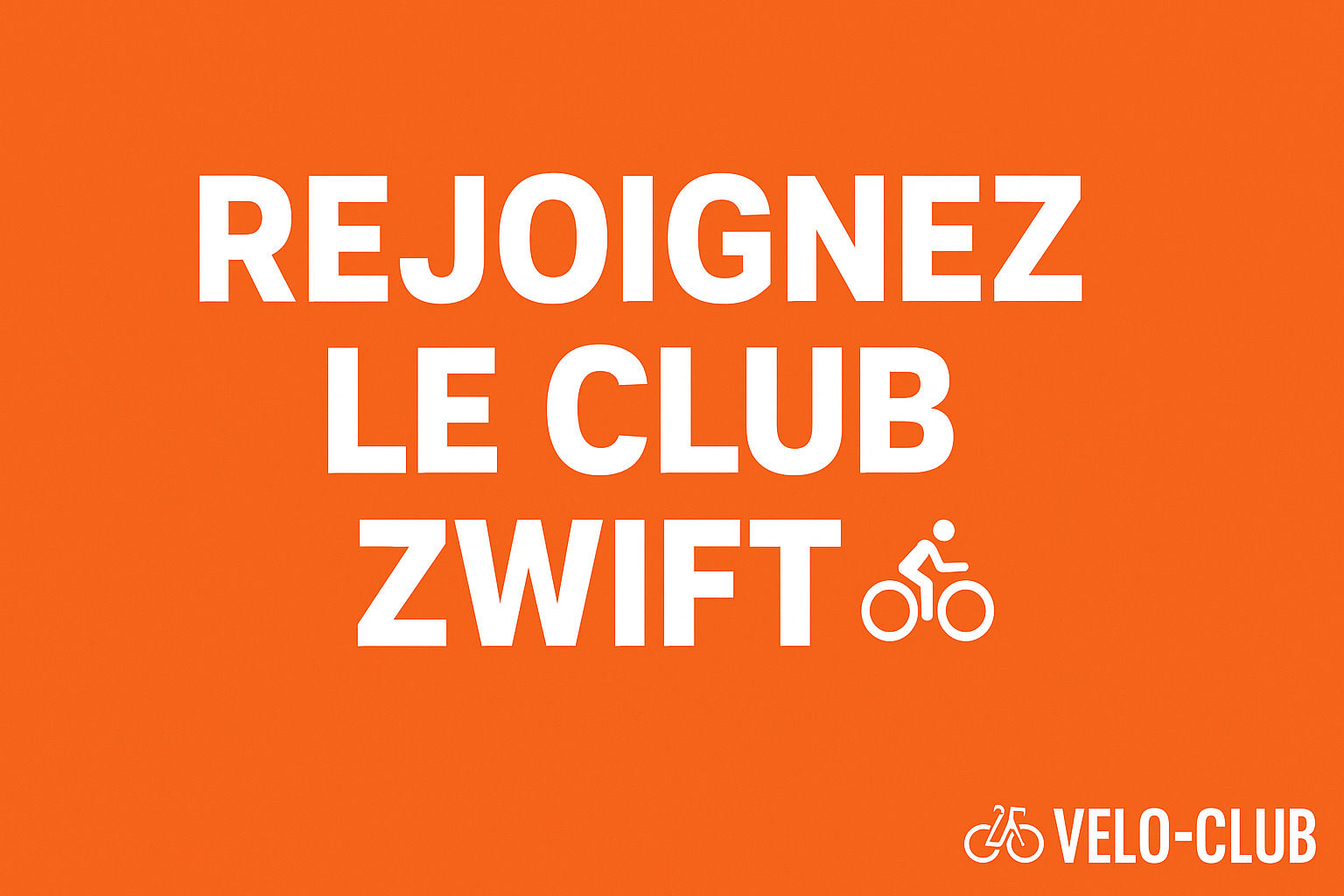 Invitation à rejoindre le club Zwift Velo-Club.net.