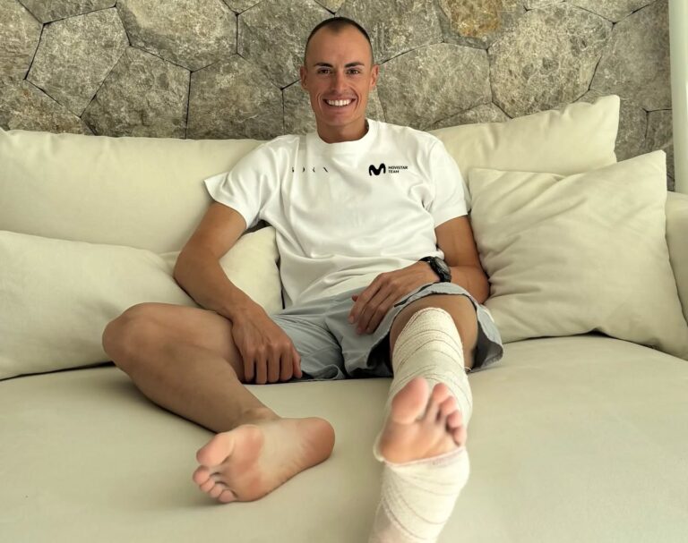 Enric Mas opéré avec succès d’une varice à la jambe gauche