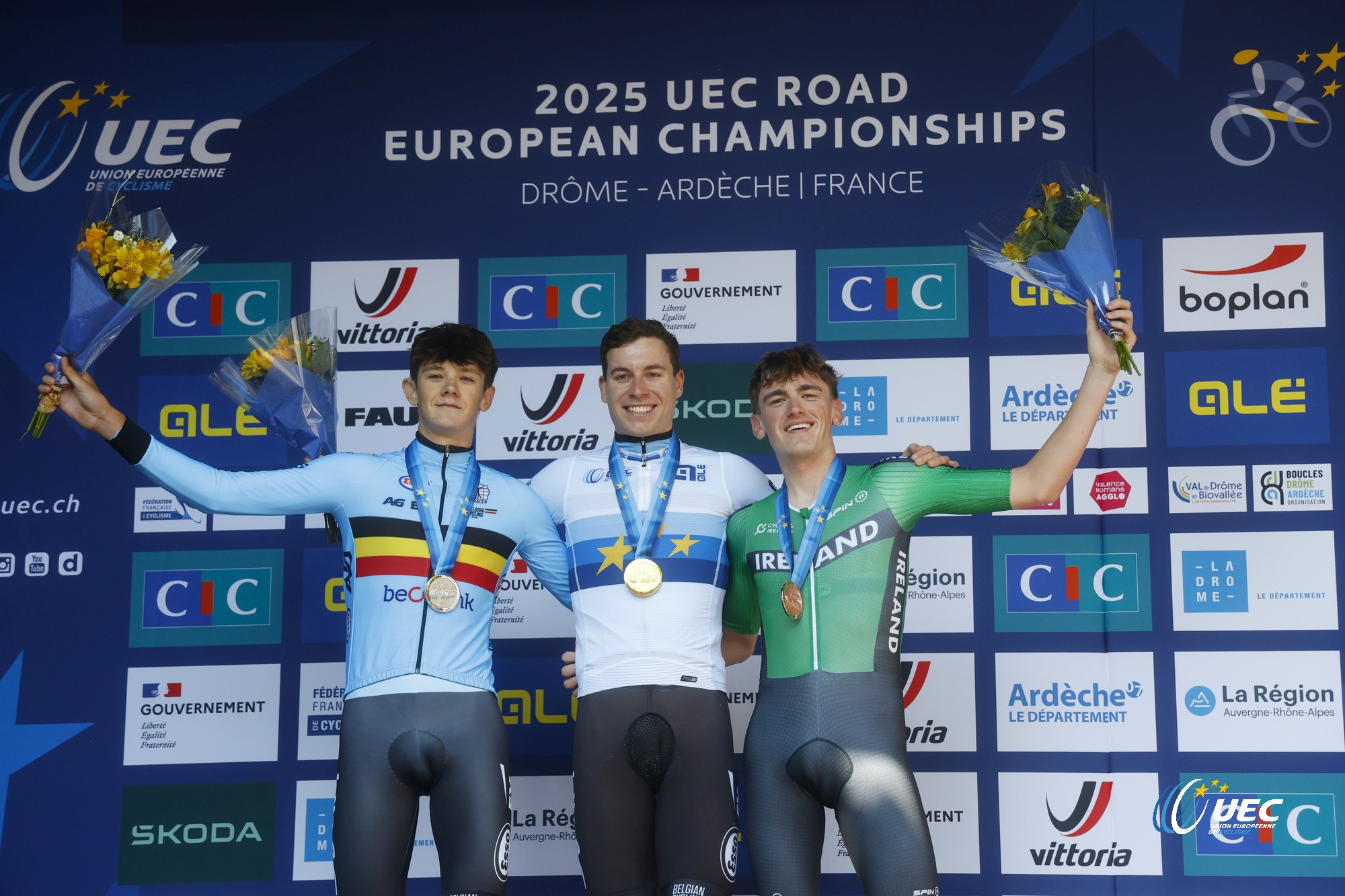 Championnat d'Europe : les résultats des chronos U19 et U23