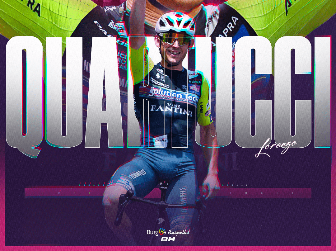 Lorenzo Quartucci rejoint l'équipe Burgos Burpellet BH