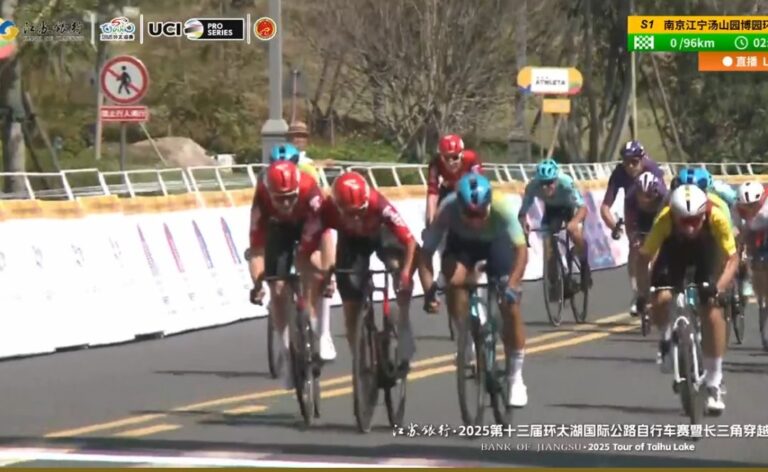 Matteo Malucelli s'offre la 1ère étape du Tour of Taihu Lake