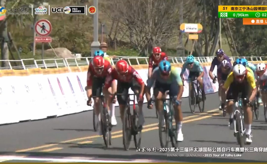 Matteo Malucelli s'offre la 1ère étape du Tour of Taihu Lake