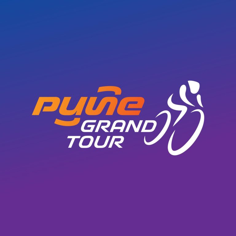Affiche officielle du Pune Grand Tour 2026 présentant les quatre étapes autour de Pune, en Inde.