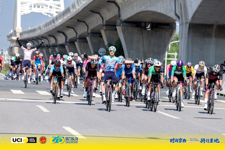 Samuel Quaranta s'offre la 2ème étape du Tour of Mentougou
