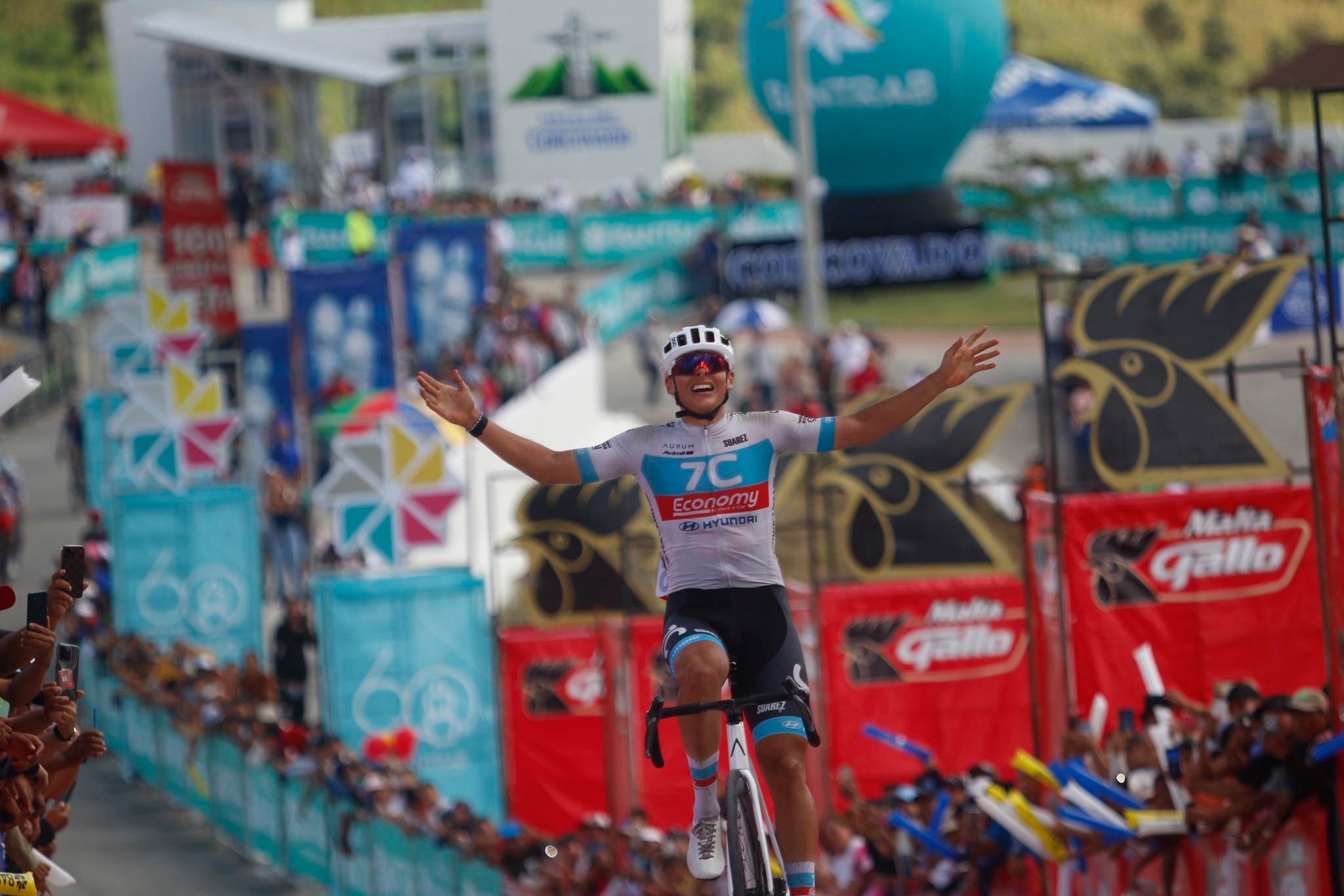 Sebastian Calderon remporte la 2e étape de la Vuelta a Guatemala 2025