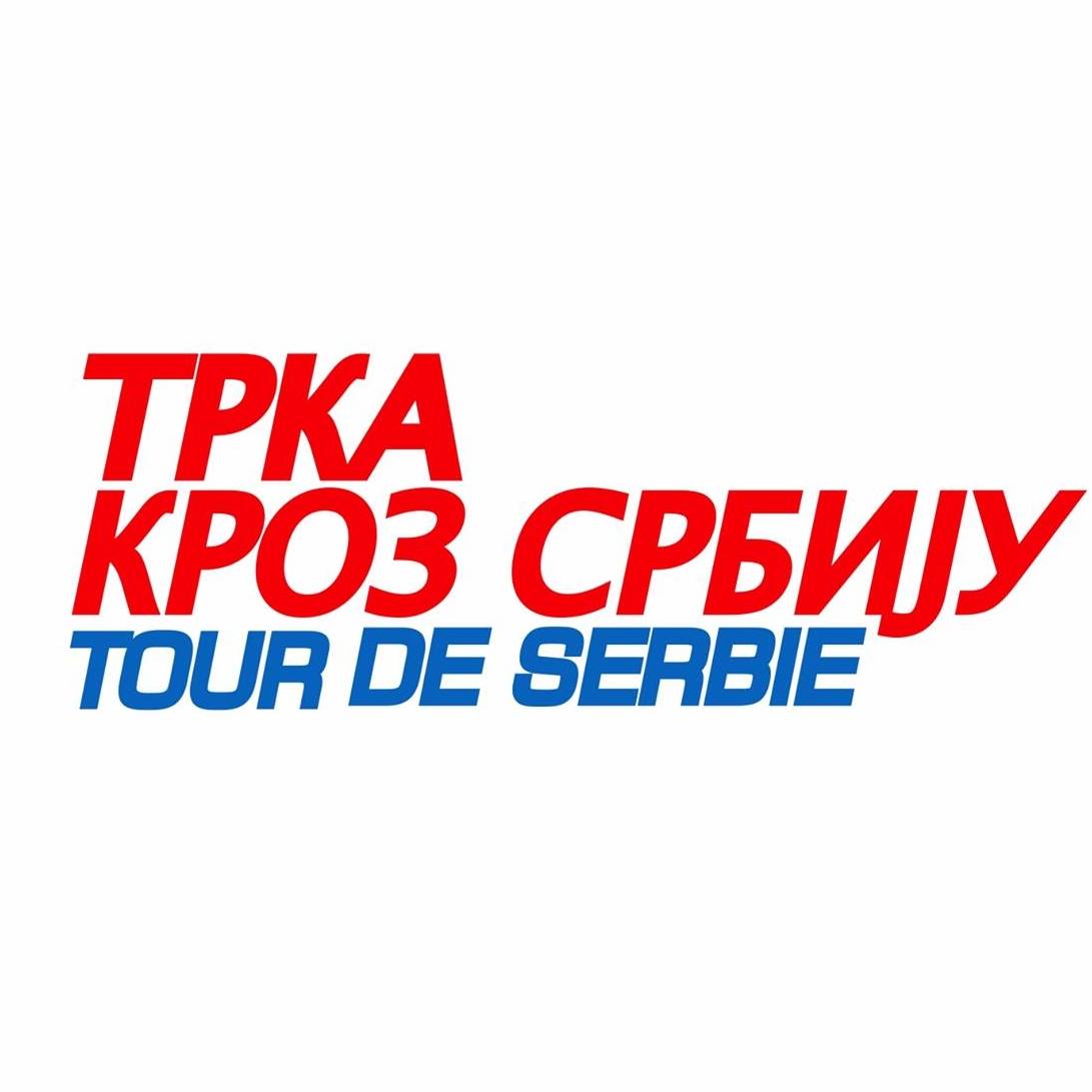 Logo du Tour de Serbie 2025, une épreuve UCI Europe Tour.