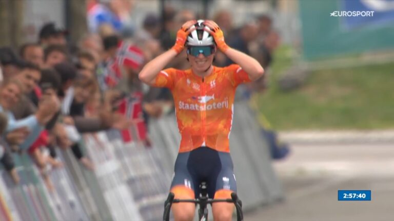 Demi Vollering sacrée championne d'Europe