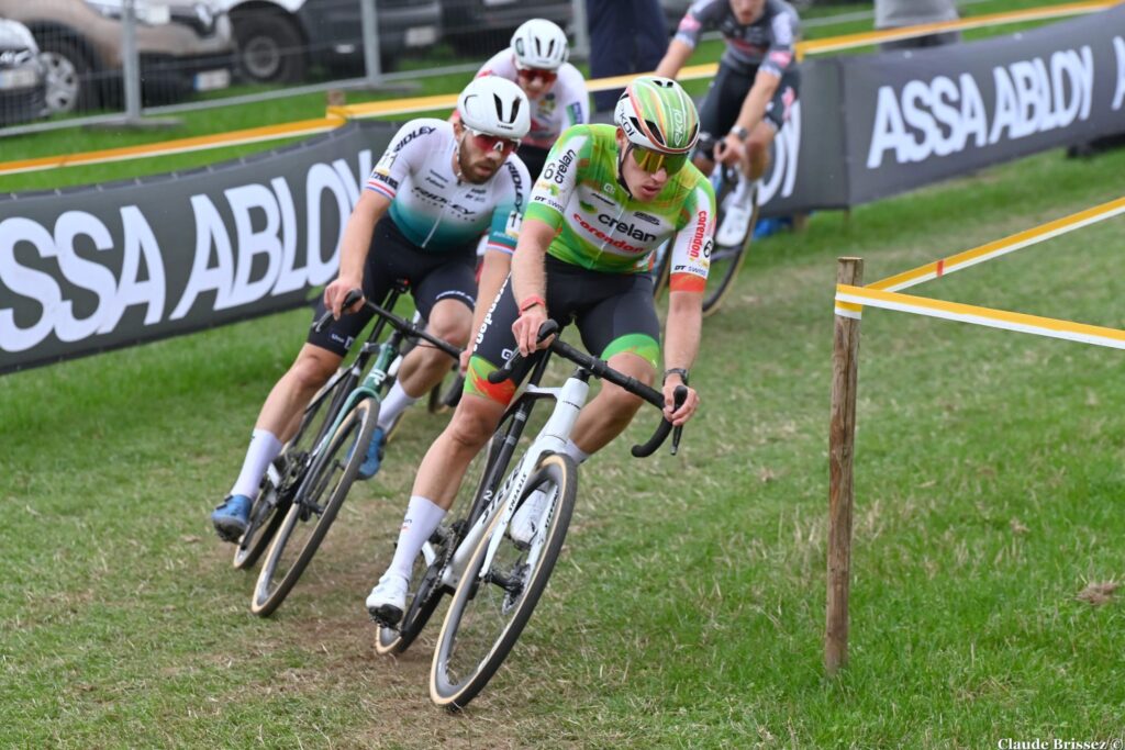 Joran Wyseure lors du Superprestige de Ruddervoorde 2025