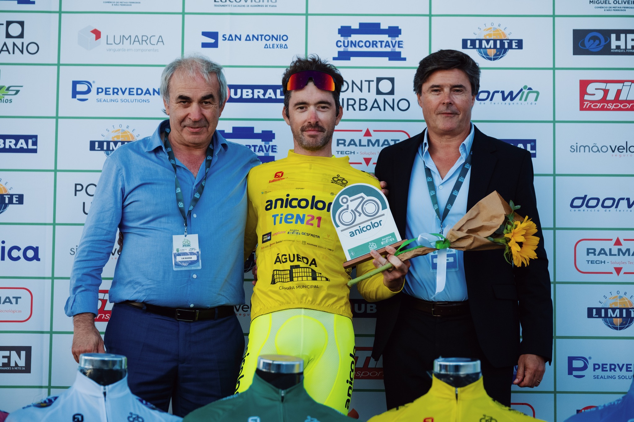 Alexis Guérin avec le maillot Anicolor / Tien 21 lors de la saison 2025