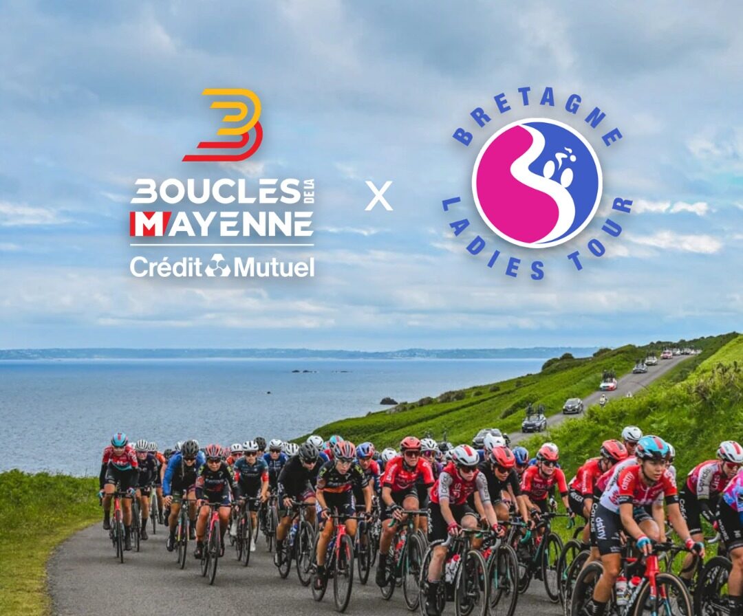 Arrivée du Bretagne Ladies Tour à Laval lors de la dernière étape en Mayenne