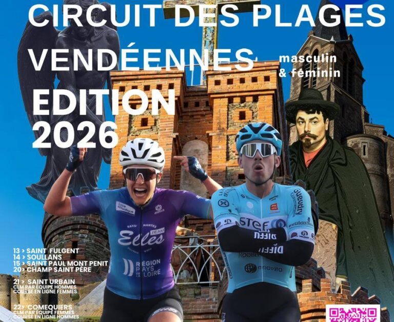 Circuit des Plages Vendéennes 2026 – affiche officielle.