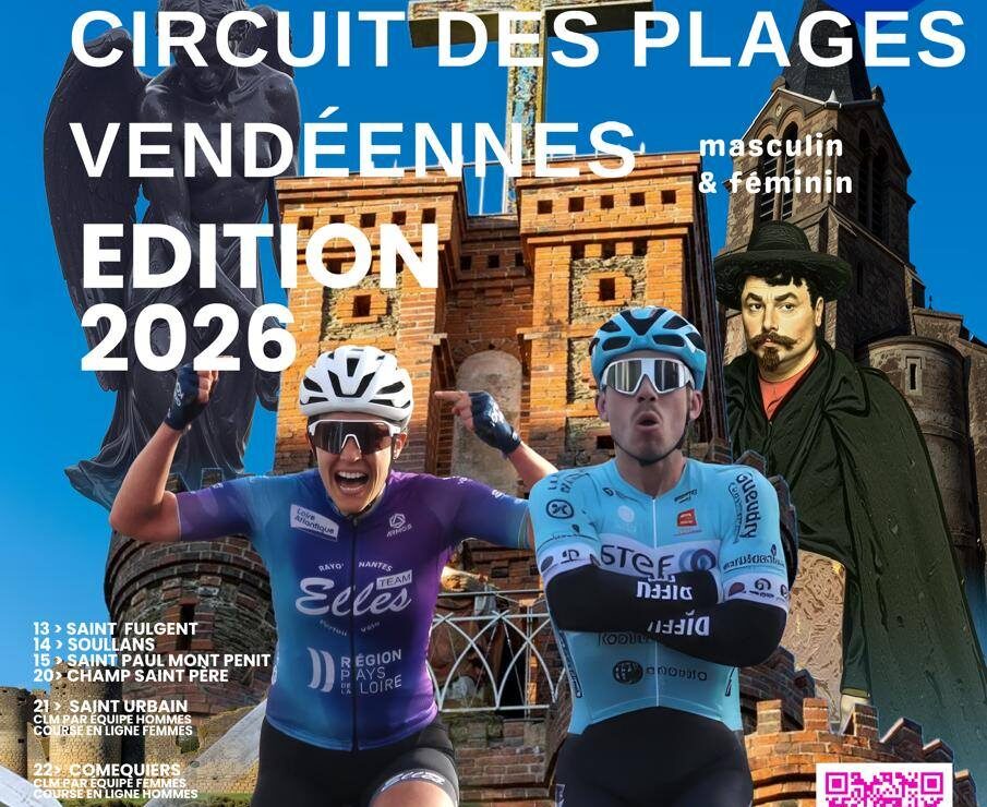 Circuit des Plages Vendéennes 2026 – affiche officielle.