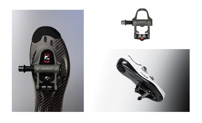 Chaussure de cyclisme Q36.5 Unique Pro 4.0 utilisée avec le système SRM X-Power Direct