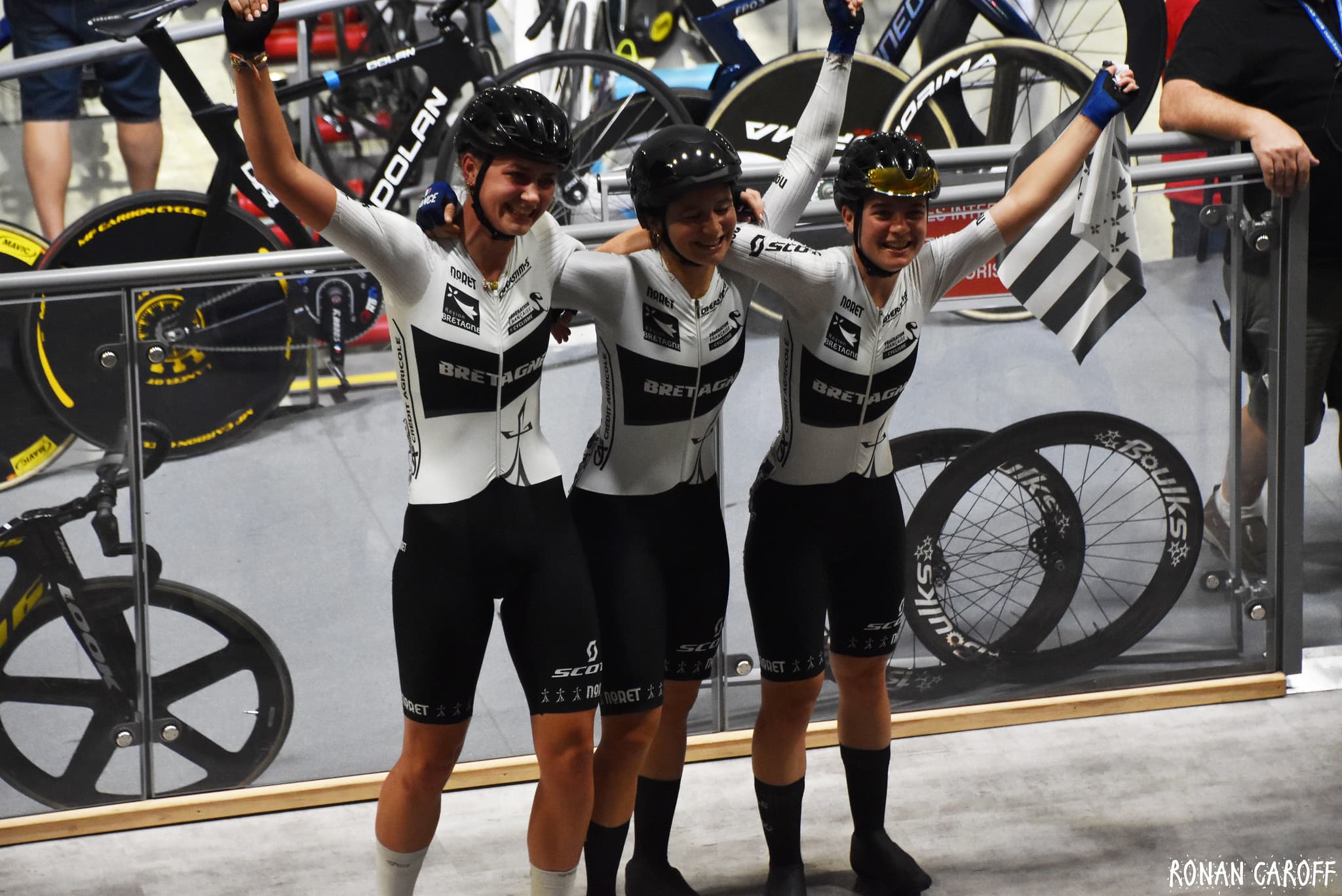 Piste du vélodrome pour illustrer les Championnats de France piste 2026