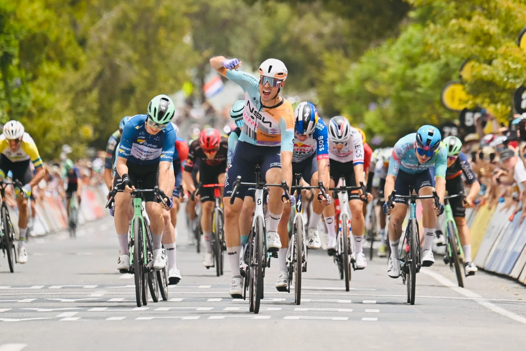 Ethan Vernon remporte la 4e étape du Tour Down Under 2026