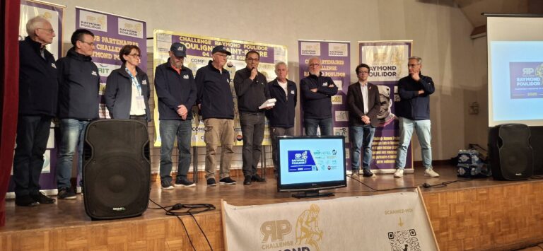 Podiumlors d’une épreuve du Challenge Raymond Poulidor