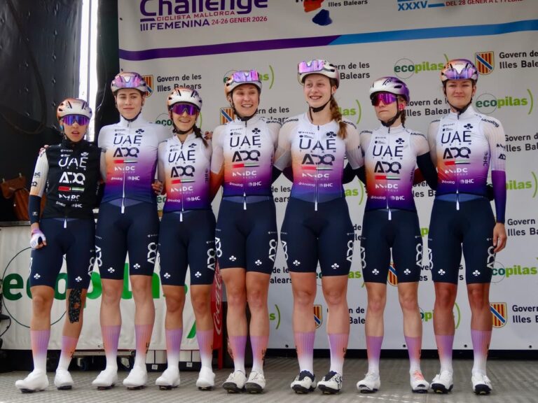 L’équipe de Swinkels au départ du Trofeo Binissalem-Andratx 2026