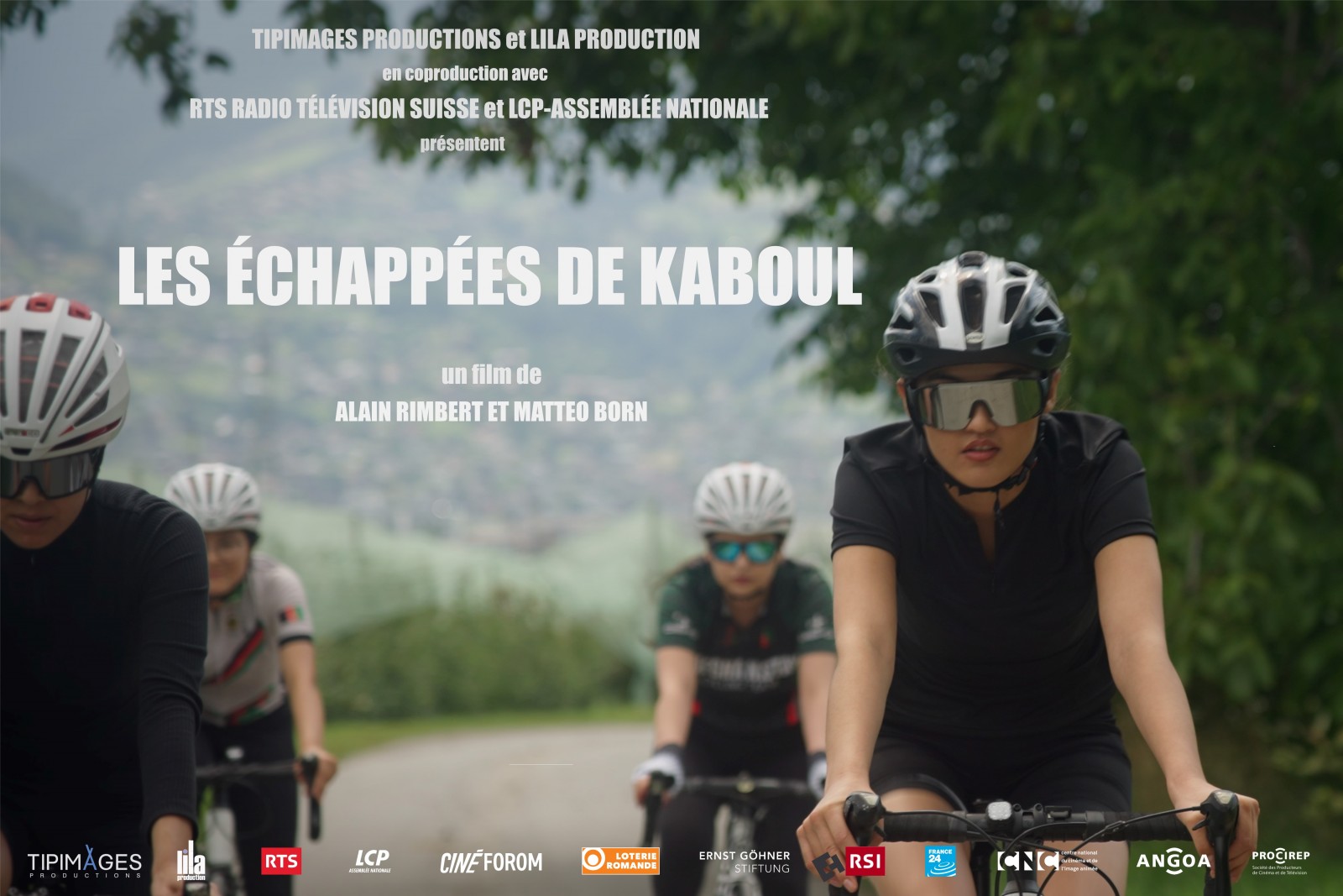 Affiche du documentaire Les échappées de Kaboul diffusé sur LCP
