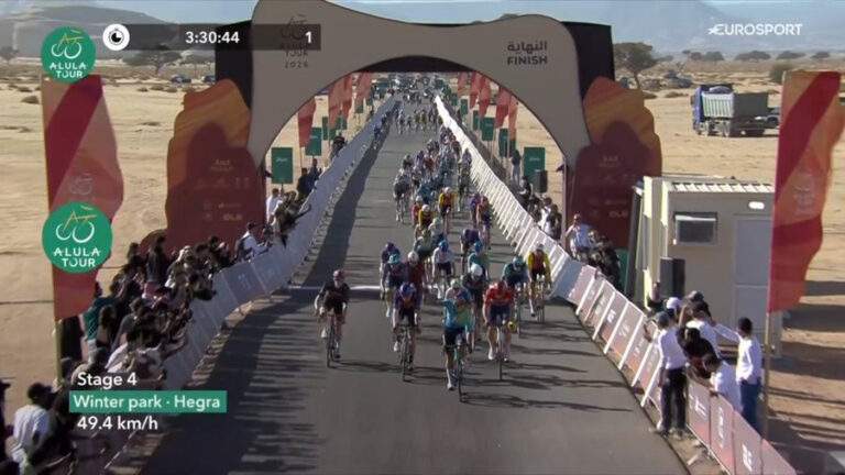 Matteo Malucelli vainqueur de la 4e étape de l’AlUla Tour 2026